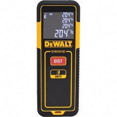 DeWALT - Laser & Ultrasonic Distance Finders Type: Laser Maximum Distance (Feet): 65.00 - Industrial Tool & Supply