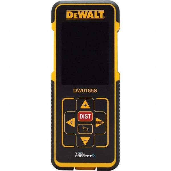 DeWALT - Laser & Ultrasonic Distance Finders Type: Laser Maximum Distance (Feet): 165.00 - Industrial Tool & Supply