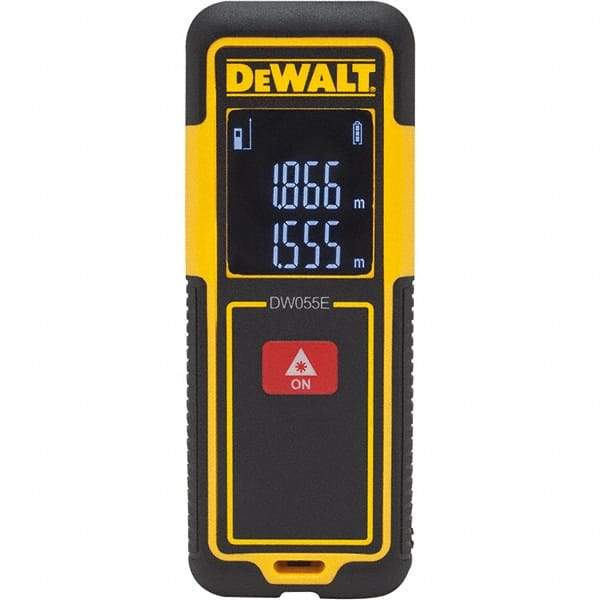 DeWALT - Laser & Ultrasonic Distance Finders Type: Laser Maximum Distance (Feet): 55.00 - Industrial Tool & Supply