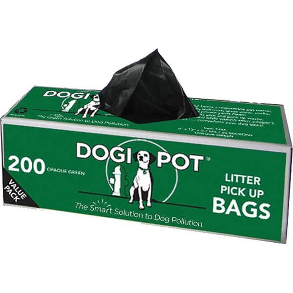 DOGIPOT - 30 200-Pack Boxes HDPE Plastic Litter Pick Up Bags - Industrial Tool & Supply