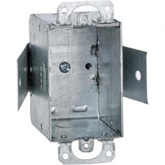 Hubbell-Raco - 4.22 x 3 x 2-1/2" Steel Rectangular Device Box - Industrial Tool & Supply