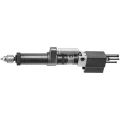 Ingersoll-Rand - 3/8" Reversible Keyed Chuck - Inline Handle, 1,450 RPM, 0.5 hp, 90 psi - Industrial Tool & Supply