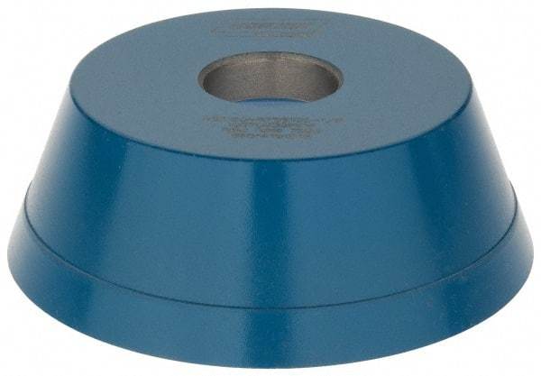 Norton - 5" Diam, 1-1/4" Hole Size, 1-3/4" Overall Thickness, 150 Grit, Type 11 Tool & Cutter Grinding Wheel - Very Fine Grade, Diamond, R Hardness, Resinoid Bond - Industrial Tool & Supply