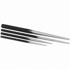 SK - Punch Sets - 4PC 1/8 5/32 3/16 LINE UP PUNCH TAPERED SET - Industrial Tool & Supply