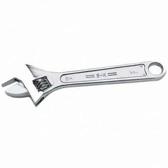 SK - Adjustable Wrench - Chrome Finish - Industrial Tool & Supply