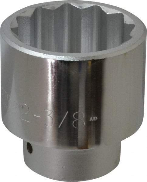 Proto - 2-3/8", 1" Drive, Standard Hand Socket - 12 Points, 4" OAL - Industrial Tool & Supply