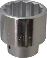 Proto - 2-3/8", 1" Drive, Standard Hand Socket - 12 Points, 4" OAL - Industrial Tool & Supply