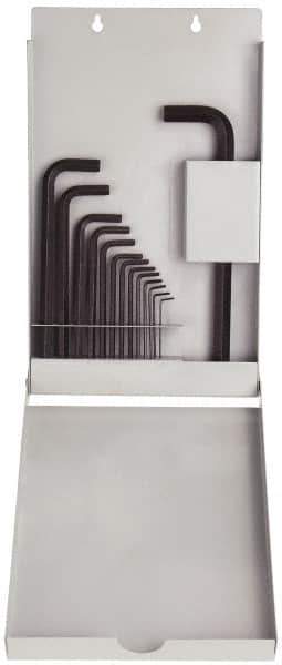 Proto - 14 Piece L-Key Hex Key Set - Hex Range 0.05 to 1/2" - Industrial Tool & Supply