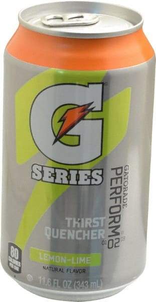 Gatorade - 11.6 oz Can Lemon-Lime Activity Drink - Ready-to-Drink - Industrial Tool & Supply