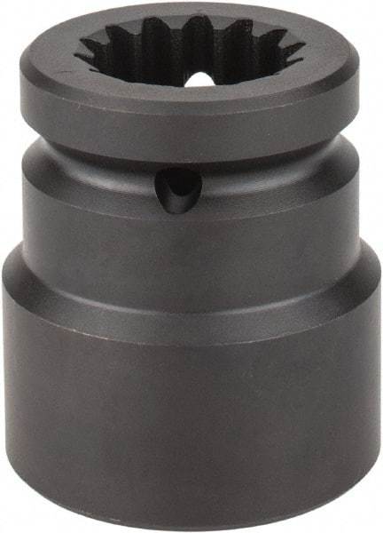 Proto - #5 Spline Drive, 1-5/8" Socket, Impact Socket - 6 Points, 3-5/8" OAL - Industrial Tool & Supply