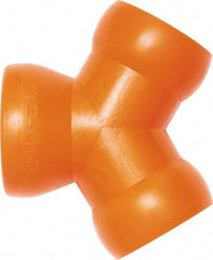 Loc-Line - 3/4" Hose Inside Diam, Coolant Hose Y-Fitting - For Use with Loc-Line Modular Hose System - Industrial Tool & Supply