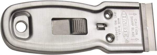 Hyde Tools - Stiff Steel Straight Scraper - 1.12" Blade Width - Industrial Tool & Supply
