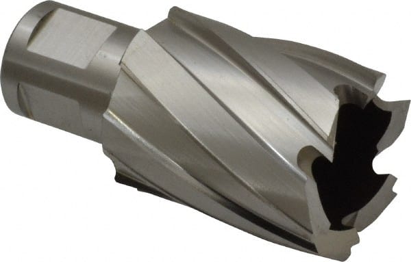 Hougen - 1-3/16" Diam x 1" Deep High Speed Steel Annular Cutter - Industrial Tool & Supply