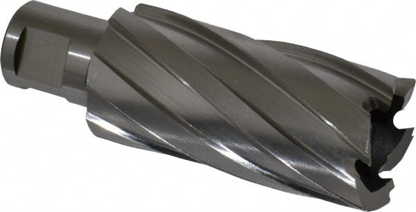 Hougen - 1-3/16" Diam x 2" Deep High Speed Steel Annular Cutter - Industrial Tool & Supply