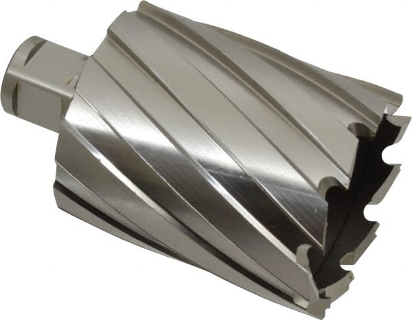 Hougen - 2-1/16" Diam x 2" Deep High Speed Steel Annular Cutter - Industrial Tool & Supply