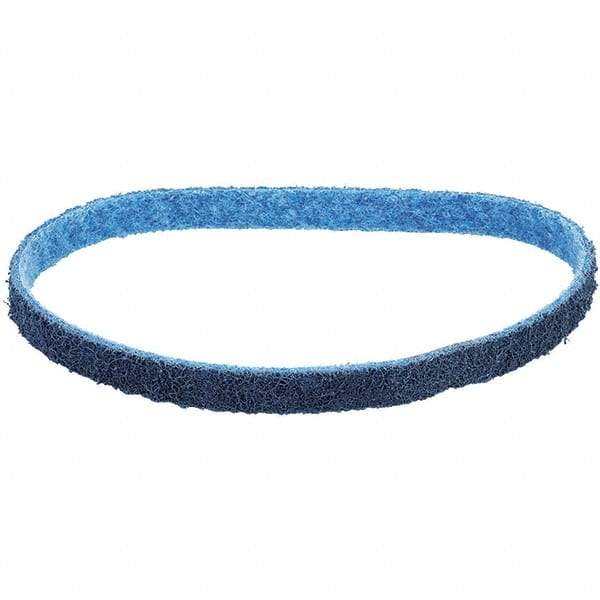 Dynabrade - 1/2" Wide x 24" OAL, Silicon Carbide Abrasive Belt - Silicon Carbide, Very Fine, Nonwoven, Cloth Backing, Wet/Dry - Industrial Tool & Supply