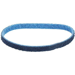 Dynabrade - 1/2" Wide x 24" OAL, Silicon Carbide Abrasive Belt - Silicon Carbide, Very Fine, Nonwoven, Cloth Backing, Wet/Dry - Industrial Tool & Supply
