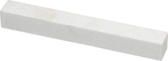 Norton - 220 Grit Aluminum Oxide Square Dressing Stick - 4 x 1/2 x 1/2, Very Fine Grade, Vitrified Bond - Industrial Tool & Supply