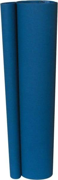 Norton - 25" Wide x 60" OAL, 80 Grit, Zirconia Alumina Abrasive Belt - Zirconia Alumina, Medium, Coated, X Weighted Cloth Backing, Wet/Dry, Series R823 - Industrial Tool & Supply