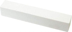 Norton - 220 Grit Aluminum Oxide Square Dressing Stick - 6 x 1 x 1, Very Fine Grade, Vitrified Bond - Industrial Tool & Supply