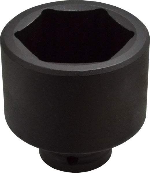 Proto - 3/4" Drive 2-1/4" Standard Impact Socket - 6 Points, 3-1/4" OAL - Industrial Tool & Supply