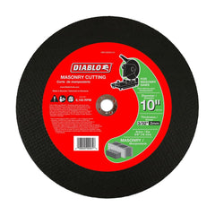Cutoff Wheels; Wheel Type Number: Type 1; Wheel Diameter (Inch): 10; Wheel Thickness (Inch): 3/32; Hole Size: 5/8; Abrasive Material: Silicone Carbide Blend; Maximum Rpm: 6100.000; Hole Shape: Round; Wheel Color: Black