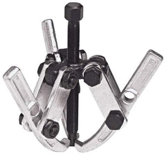 Proto - 4" Spread, 2 Ton Capacity, Gear Puller - 3-1/2" Reach, For Bearings, Gears & Pulleys - Industrial Tool & Supply