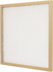 PrecisionAire - 14" Noml Height x 25" Noml Width x 1" Noml Depth, <20% Capture Efficiency, Panel Air Filter - MERV 4, Fiberglass, Integrated Chipboard Frame, 300 Max FPM, 729 CFM, For Any Unit - Industrial Tool & Supply