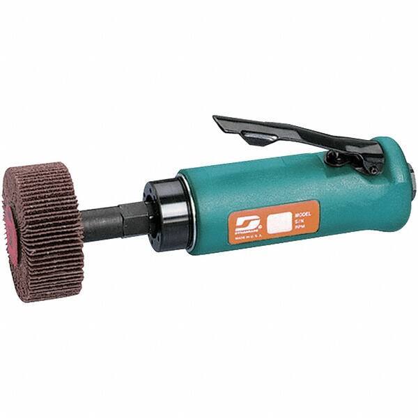 Dynabrade - 0.5 hp, 18,000 RPM Finishing Sander - 30 CFM Air Consumption, 6.21 bar Air Pressure, 1/4 NPT Inlet - Industrial Tool & Supply