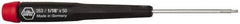 Wiha - 1/16" Precision Miniature Hex Driver - 1-31/32" Bade Length, Tapered Handle, 5-3/4" OAL - Industrial Tool & Supply