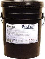 Rustlick - Rustlick EDM-500, 5 Gal Pail EDM/Dielectric Fluid - Synthetic, For Electric Discharge Machining - Industrial Tool & Supply