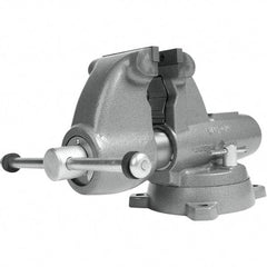 Wilton - Bench & Pipe Combination Vises Jaw Width (Inch): 5 Jaw Opening Capacity (Inch): 7 - Industrial Tool & Supply