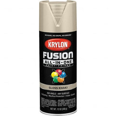 Krylon - Spray Paints Type: Acrylic Enamel Spray Paint Color: Khaki - Industrial Tool & Supply