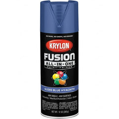 Krylon - Spray Paints Type: Acrylic Enamel Spray Paint Color: Blue Hyacinth - Industrial Tool & Supply