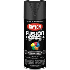 Krylon - Spray Paints Type: Acrylic Enamel Spray Paint Color: Black - Industrial Tool & Supply