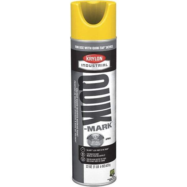 Krylon - Striping & Marking Paints & Chalks Type: Marking Paint Color Family: Yellow - Industrial Tool & Supply