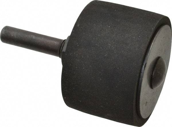Superior Abrasives - 1" Wide x 1-1/2" Diam, Spiral Band Drum - 1/4" Shank Diam, 14,000 RPM - Industrial Tool & Supply