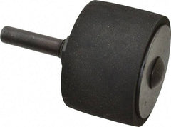 Superior Abrasives - 1" Wide x 1-1/2" Diam, Spiral Band Drum - 1/4" Shank Diam, 14,000 RPM - Industrial Tool & Supply