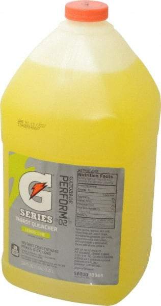 Gatorade - 1 Gal Bottle Lemon-Lime Activity Drink - Liquid Concentrate, Yields 6 Gal - Industrial Tool & Supply