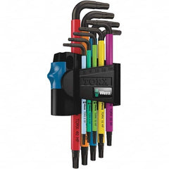 Wera - Torx Key Sets End Type: Torx Torx Size Range: T8 - T40 - Industrial Tool & Supply