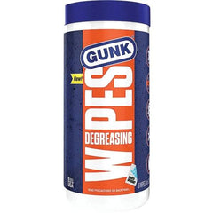 Gunk - Automotive Cleaners & Degreaser   Type: Engine Cleaner/Degreaser    Container Size: 75 Wipes - Industrial Tool & Supply