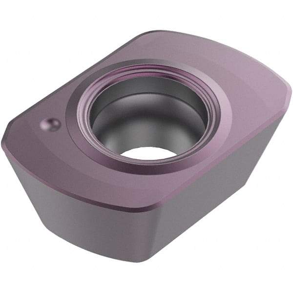 Seco - LPKW09T4420 D15 Grade MK2050 Carbide Milling Insert - TiAlN/TiSiN Finish, 3/16" Thick, 9.5mm Inscribed Circle - Industrial Tool & Supply