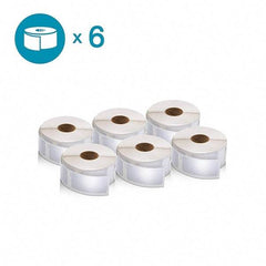 Dymo - Labels, Ribbons & Tapes Type: Multi-Purpose Label Color: White - Industrial Tool & Supply