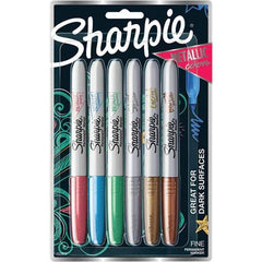 Sharpie - Markers & Paintsticks Type: Permanent Color: Assorted - Industrial Tool & Supply
