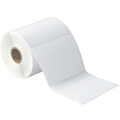 Value Collection - Pack of 12 Rolls, 377 Labels per Roll, 4" x 4" White Paper Thermal Labels - Industrial Tool & Supply