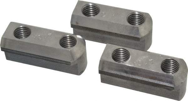 H & R Manufacturing - Lathe Chuck Jaw Nut - 10" Chuck Diam Compatible, 12mm Screw, M12 Thread - Industrial Tool & Supply
