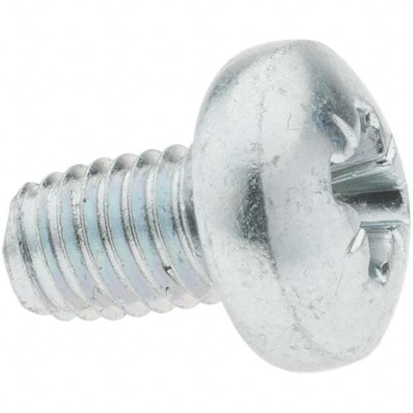 Value Collection - M5x0.8 Coarse 10mm Long Pozi Thread Cutting Screw - Industrial Tool & Supply