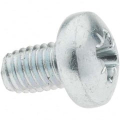 Value Collection - M5x0.8 Coarse 10mm Long Pozi Thread Cutting Screw - Industrial Tool & Supply