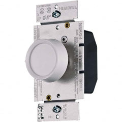 Hubbell Wiring Device-Kellems - 3 Pole, 120 VAC, 5 Amp, Residential Grade Rotary Dimmer Switch - Industrial Tool & Supply