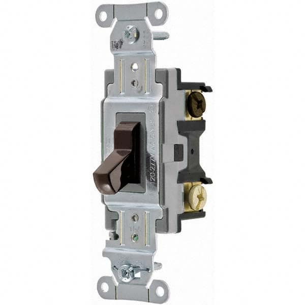 Hubbell Wiring Device-Kellems - Toggle Switches Switch Type: Medium Duty Switch Sequence: Off-On - Industrial Tool & Supply
